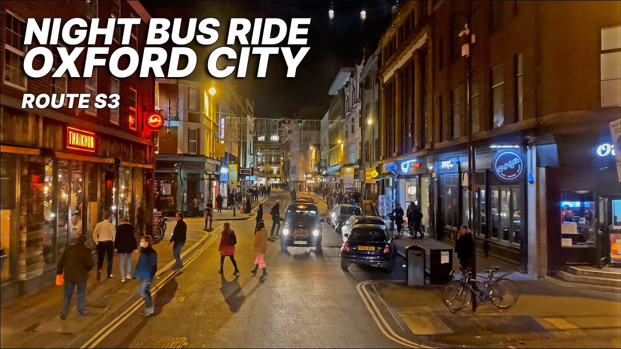 Aboard Stagecoach Bus S3, travelling from the city of Oxford to Blenheim Palace (November 2021) 🚌