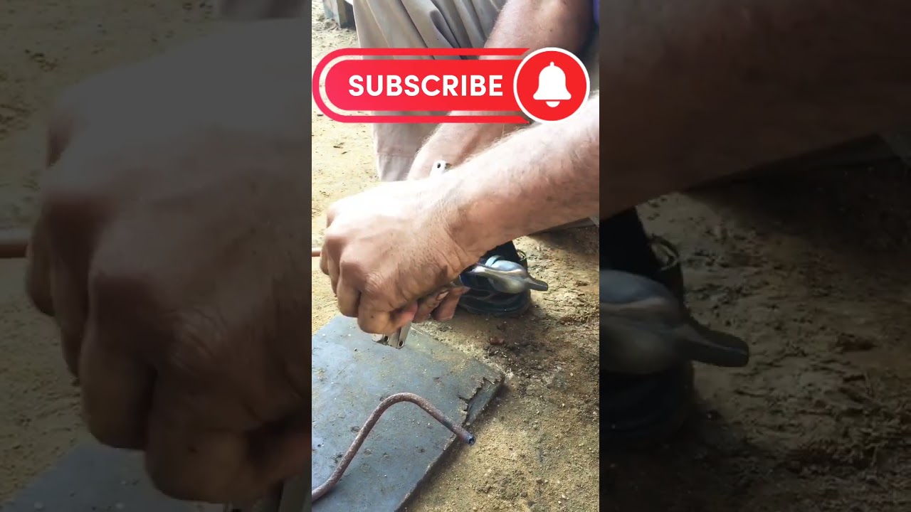 How to make air pipes collar