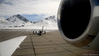 JSX ERJ-135 Flight with Snowy Mountain Views! (BUR-MMH-SNA)