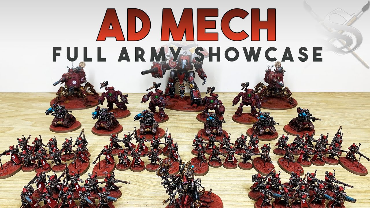 ADEPTUS MECHANICUS Warhammer 40k Army Showcase - Siege Studios 