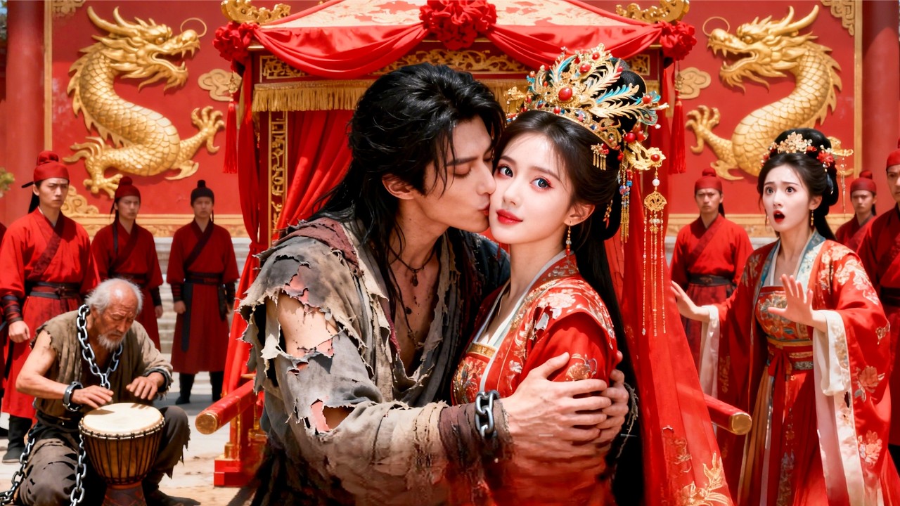 Forced to Marry a Beggar, He Turns into a Handsome Emperor on Our Wedding Night #drama #cdrama
