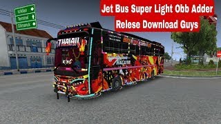 Jet Bus Super Light Mod BUSSID 4.4.1 🚍 | Passenger Area Light | OBB Add screenshot 2