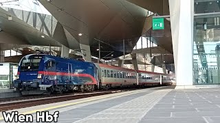 Züge Wien Hbf D720, REX92 uvm. | Trainspotten 96