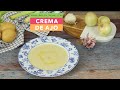 CREMA DE AJO | La mejor receta de crema de ajo | Crema caliente de ajo asado