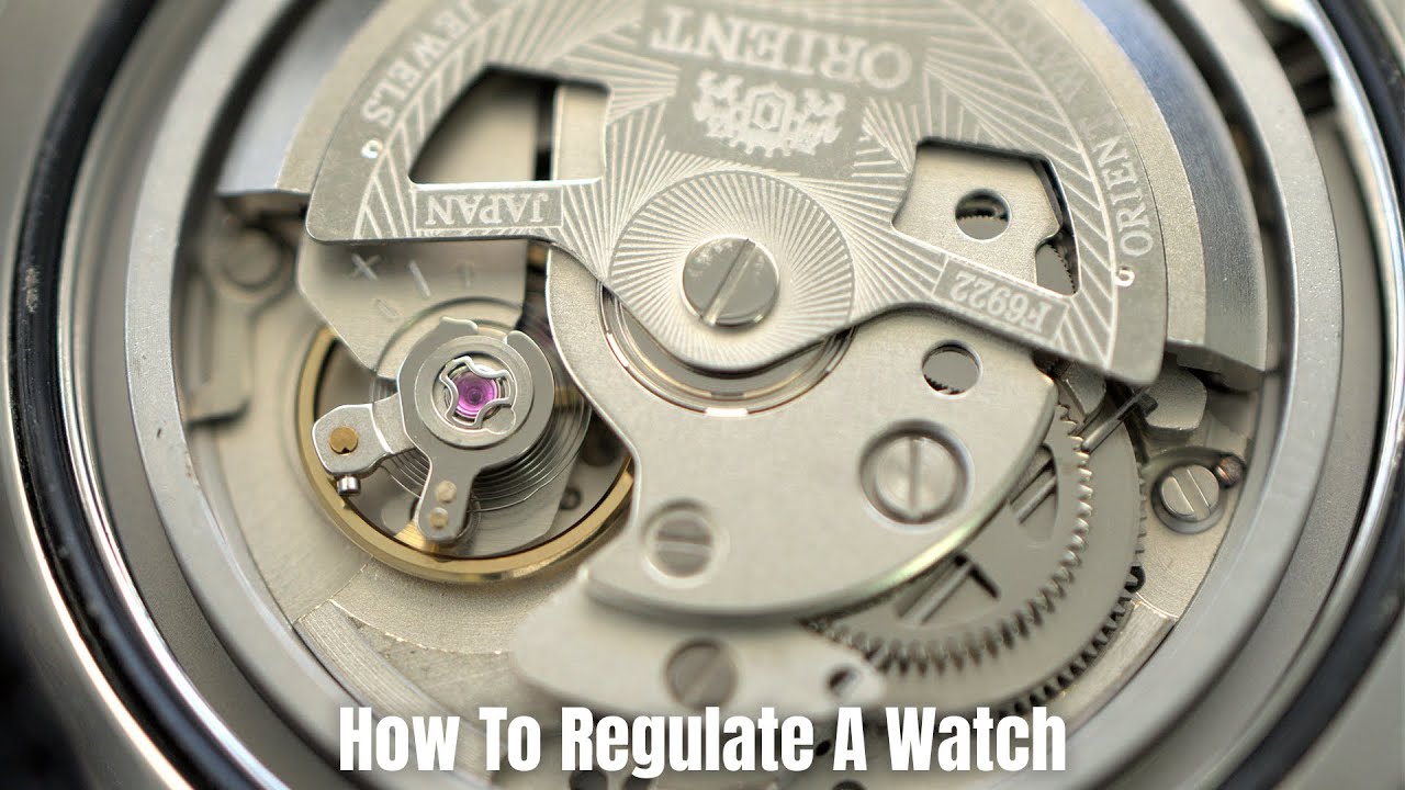 How To Regulate A Watch - YouTube