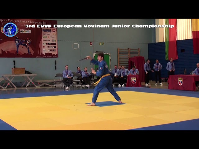 3rd EVVF European Vovinam Junior Championship | THLN Kiem Phap
