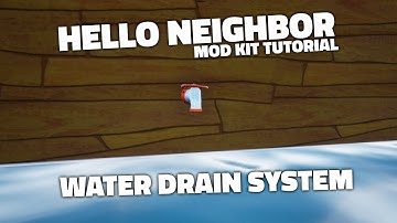 How to Setup a Water Draining System in Hello Mod Kit!