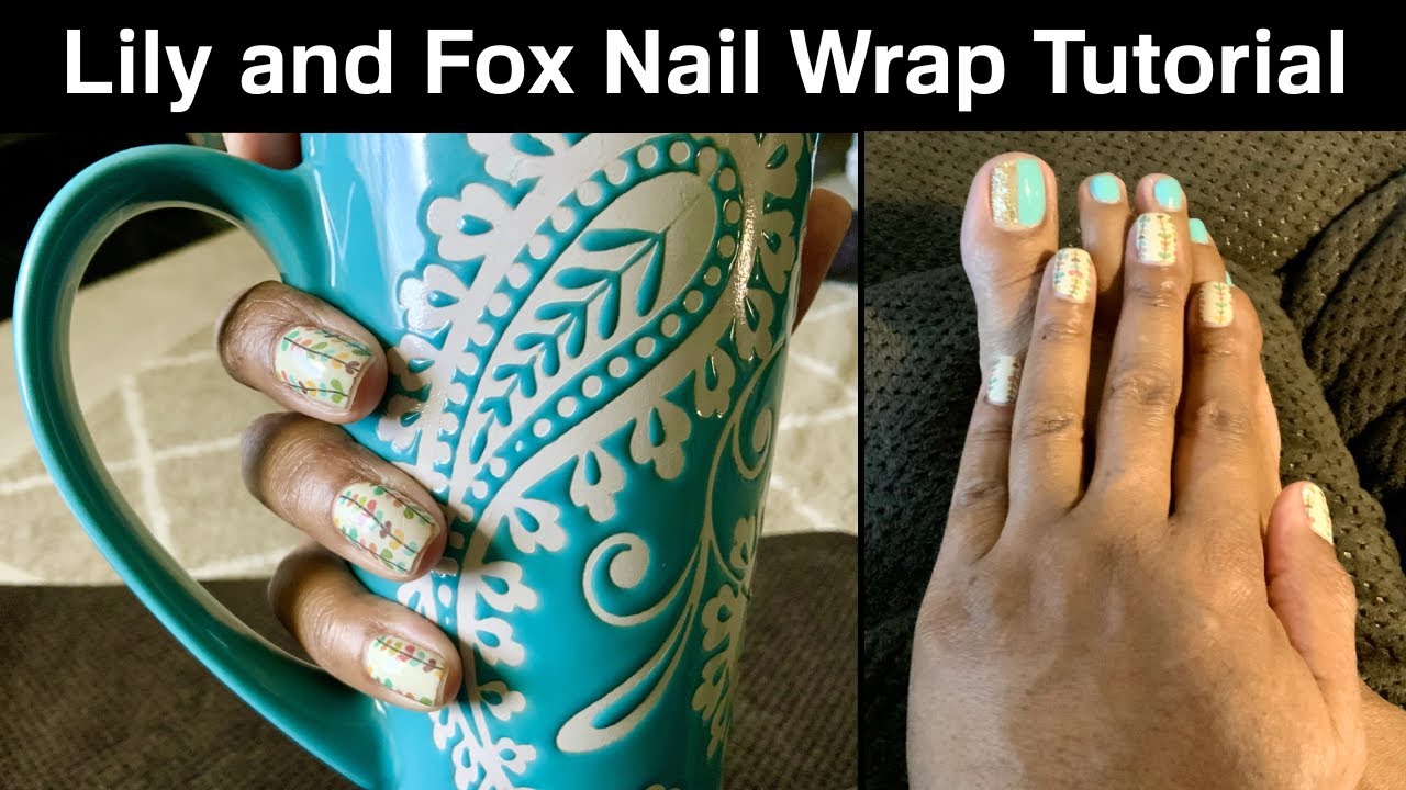 Tweet Green Nail Wraps Online Shop - Lily and Fox - Lily and Fox USA