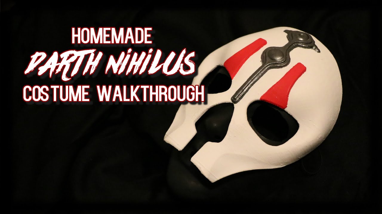 Home made Darth Nihilus costume walkthrough!