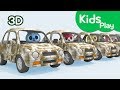 [Miniforce] Learn colors | Miniforce wash a car | Car wash | Miniforce Kids Play