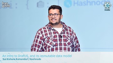 An intro to DraftJS, and its immutable data model - Sai Kishore Komanduri, Hashnode