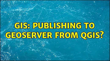 GIS: Publishing to GeoServer from QGIS?