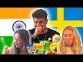 INDIAN TRIES SWEDISH SNACKS+CANDY