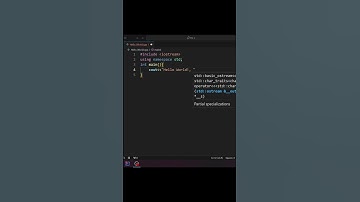 C++ Hello World Program #shorts | Code Solvers