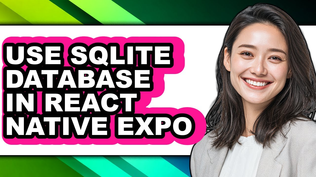How to Use Sqlite Database in React Native Expo (only Way) - YouTube