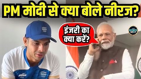 PM Modi speaks to Neeraj Chopra, congratulates him for winning Silver at Paris Olympics