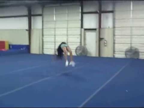 Emily Tumbling at Paramount Gym