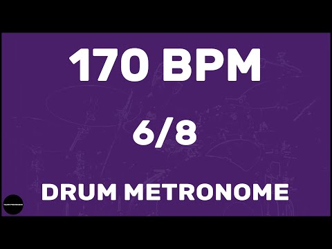 ミュージック 6/10 170 BPM - Metronome - YouTube