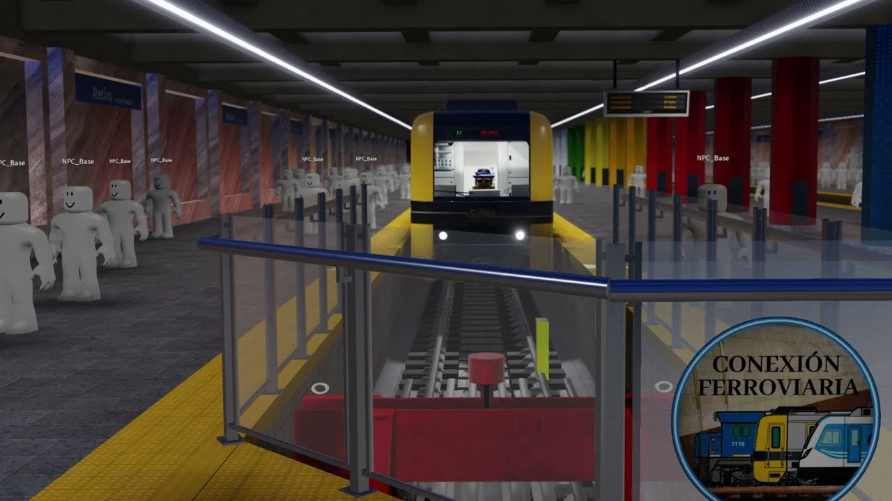 Trailer Oficial Linea C del Subte de Buenos Aires | Conexión Ferroviaria | Roblox