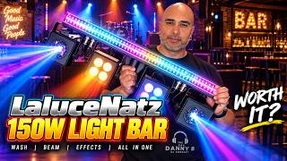 The LALUCE NATZ 150 Watt Light Bar #dj
