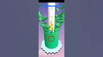 Stack Ball Level 1☺️  #stackball #stack #ball #games #level1