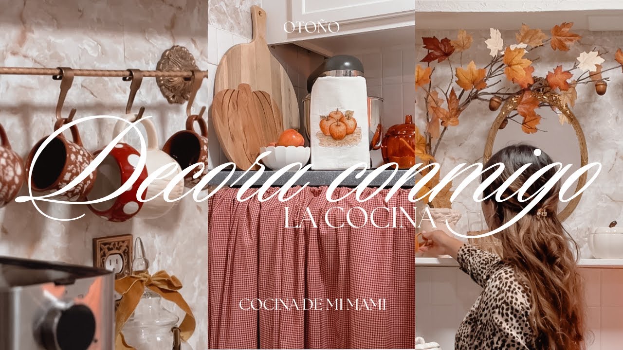 Que nos pasó? 🚒 | DECORANDO LA COCINA DE MI MAMI PARA OTOÑO 🍂 