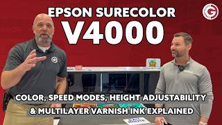 The All NEW Epson SureColor V4000 UV Flatbed Printer: Features, Print Speed & New Capabilities