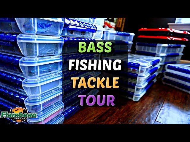 Tackle Organization Day!! How I Store All My Bass Fishing Baits
