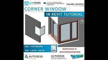 Acad Systems Corner Window in Revit Tutorial
