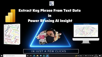Extract Key Phases in Power BI Using AI Insights -  Just in few clicks