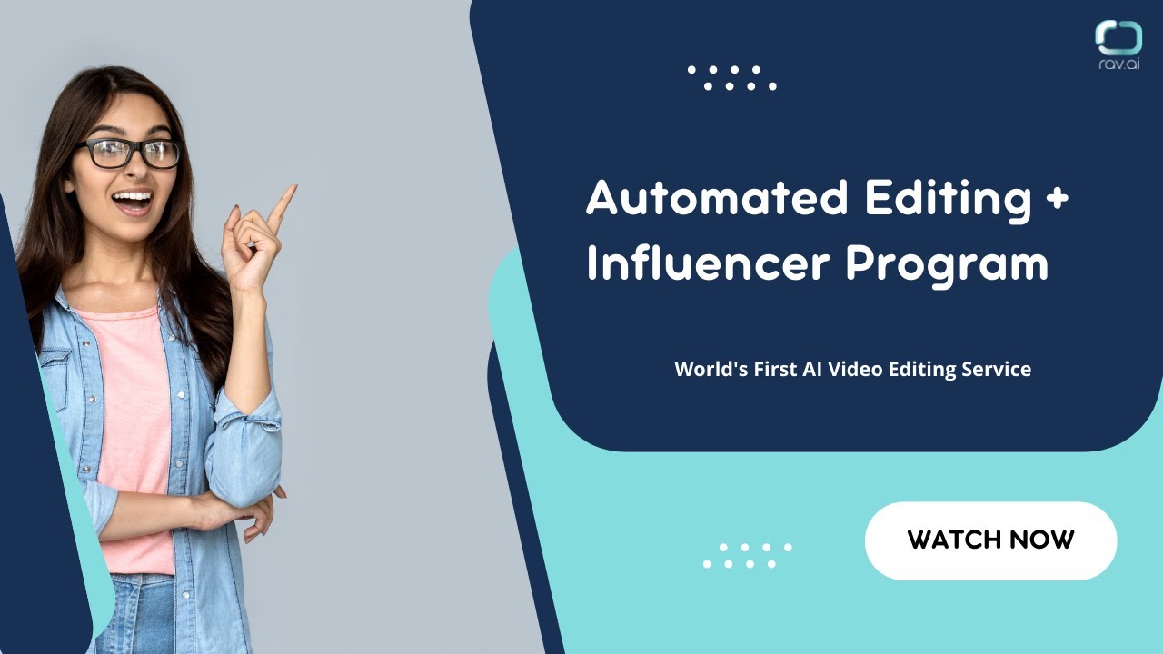 Rav.Ai Launches Automated Editing Plus Influencer Program
