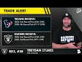 Raiders Make SHOCKING PICK At #38 After Trade With Texans In The 2026 NFL Draft