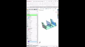 Reference Plane in SolidWorks | Create Mid Plane Tutorial #shorts