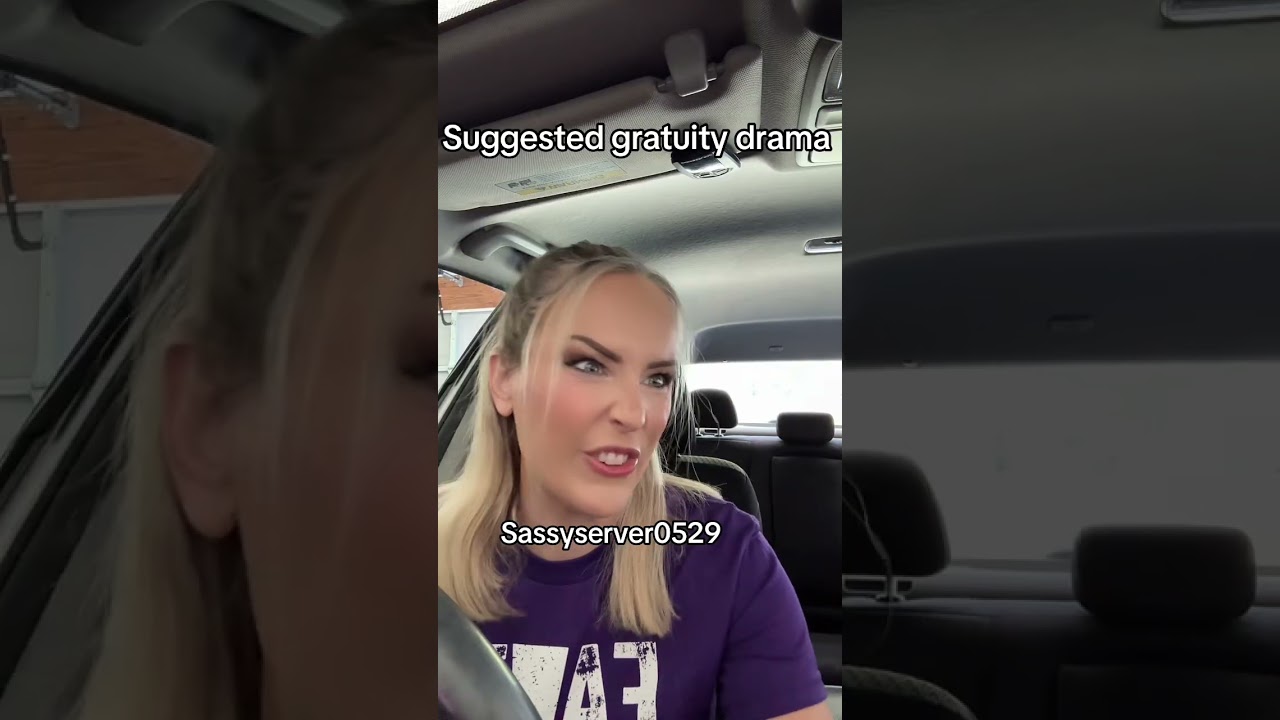 Suggested gratuity drama with Karen 🙄