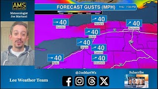 Windy and wintry in Buffalo. Joe Martucci has the snow and wind forecast here.
