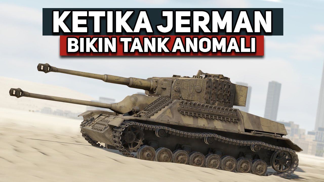 Alasan Jerman Menolak Tank Multi Turret? | War Thunder Indonesia ft. 