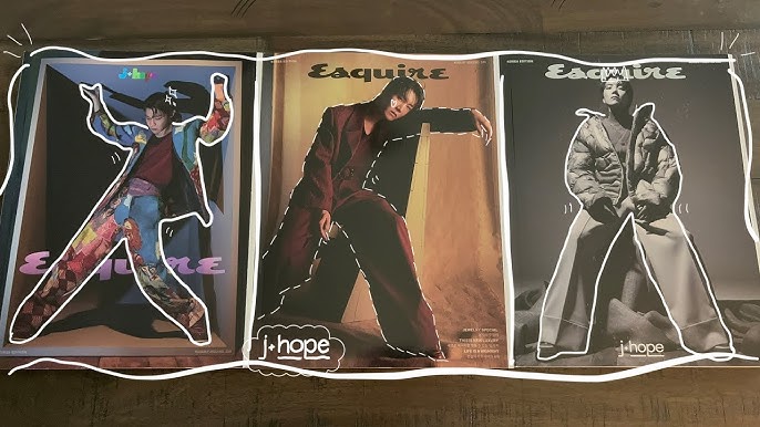 BTS Member J-Hope Covers Esquire Korea August 2023 Issue