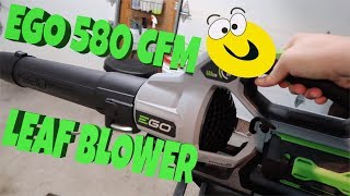 Ego Replaced My Leaf Blower 575 Vs 580 Comparison