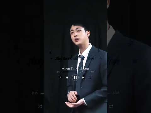 Jin Singing The Astronaut In Acapella Jin Seokjin Kimseokjin Btsjin 