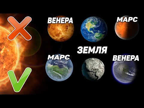 Что, если бы Венера и Марс поменялись местами?