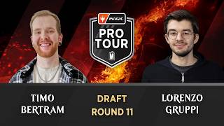 Round 11 | Timo Bertram vs. Lorenzo Gruppi | Draft | #PTMSH