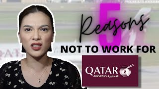 Reasons not to work for Qatar Airways