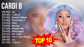 Cardi B 2023 MIX ~ Top 10 Best Songs ~ Greatest Hits ~ Full Album