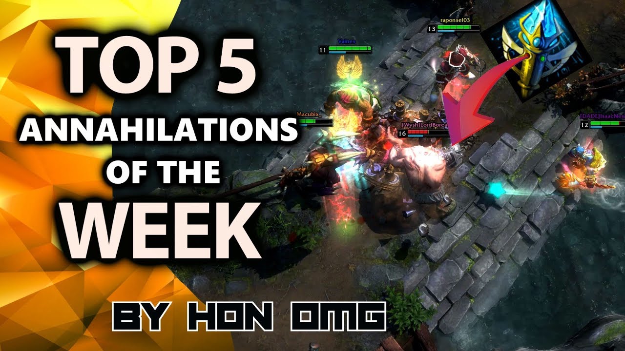 HoN Top 5 Annihilation Of The Week February 28th