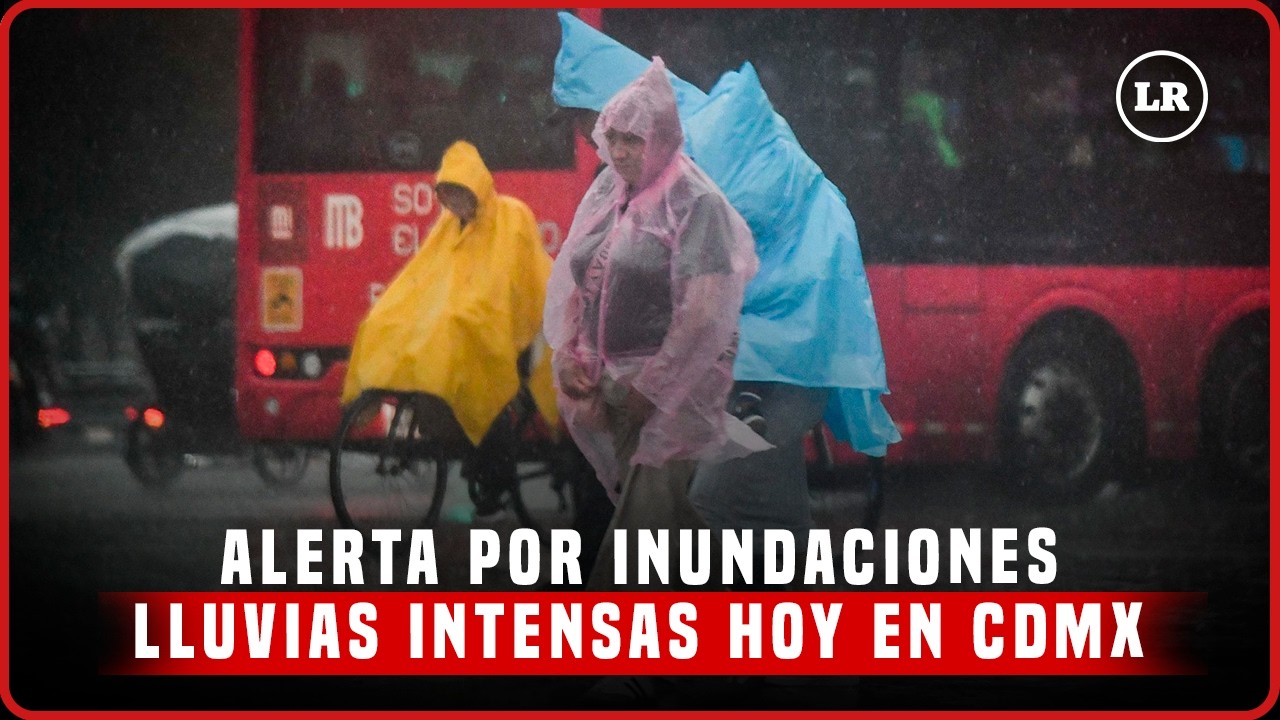 LLUVIAS en CDMX HOY: activan ALERTAS AMARILLA y NARANJA en las 16 ...