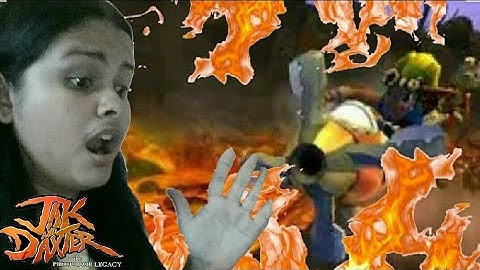 PART 4 - FLYING AROUND A MASSIVE LAVA TRACK (JAK AND DAXTER WALKTHROUGH) [PS4]