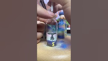 Unleashing Creativity Through Sand and Glass (Sand Art) #viralvideos #sandart #satisfyingvideo #yt