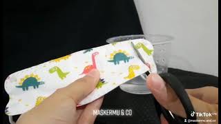 MASKER ANAK KF94 MOTIF LUCU / MOTIF KOREA