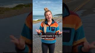 🌊 A road that vanishes! #USAFacts #TravelFacts #America #GeoFacts #Facts