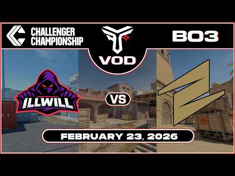 illwill vs ECSTATIC | Parken Challenger Championship | #BO3 | @TrottahCS [ #cs2 #vod ]